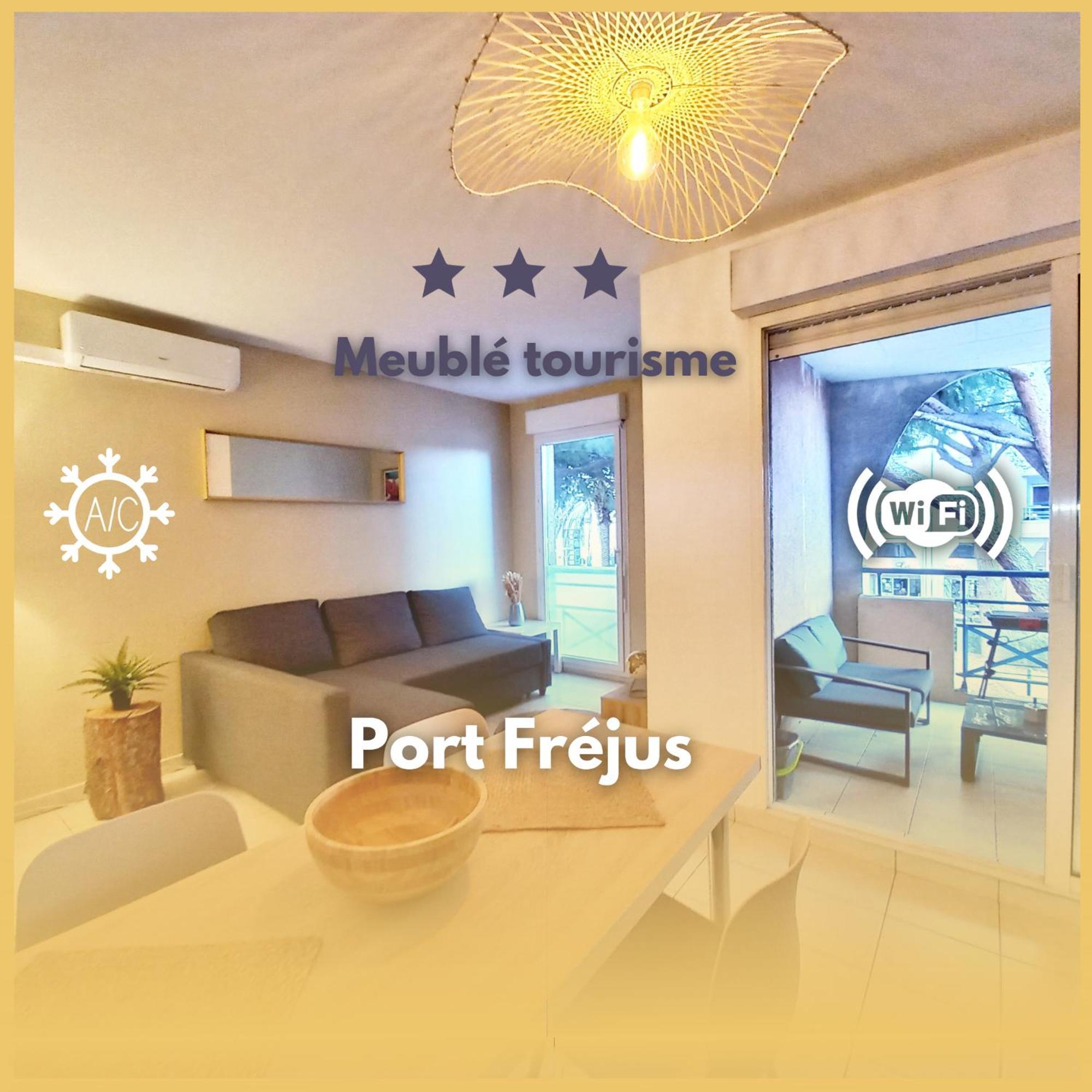 Port Frejus - Tout A Pied - Wifi - Clim Esterno foto